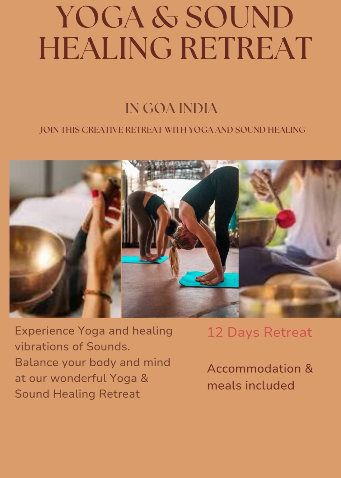 Yoga and sound healing retreat - Glow Yin Yoga TTC